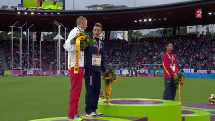 Podium du 3000 m steeple à Zurich : Kowal, médaillé d'or français, boude l'Espagnol