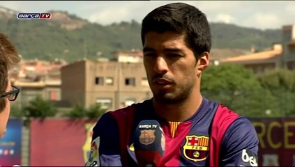 Luis Suárez vuelve a sentirse jugador
