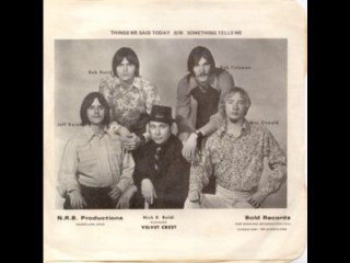 Velvet Crest. "Things We Said Today" US single 45"