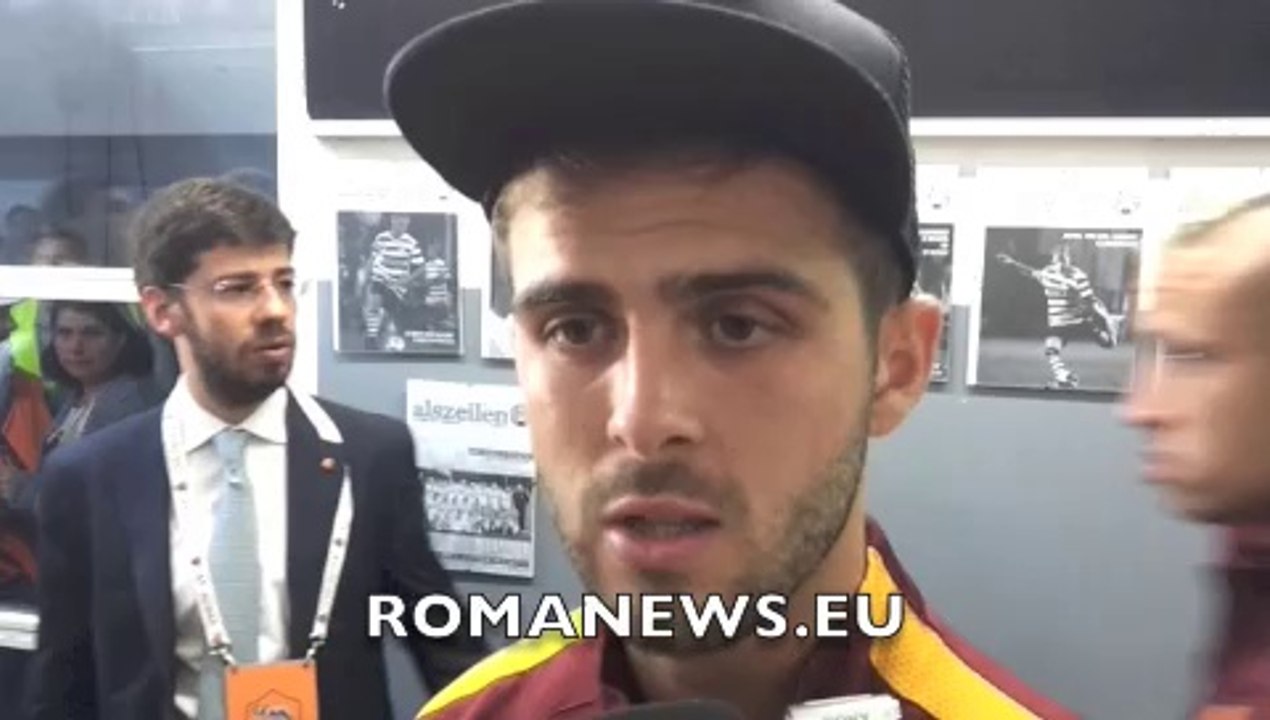 Roma-Wiener, Pjanic in mixed zone