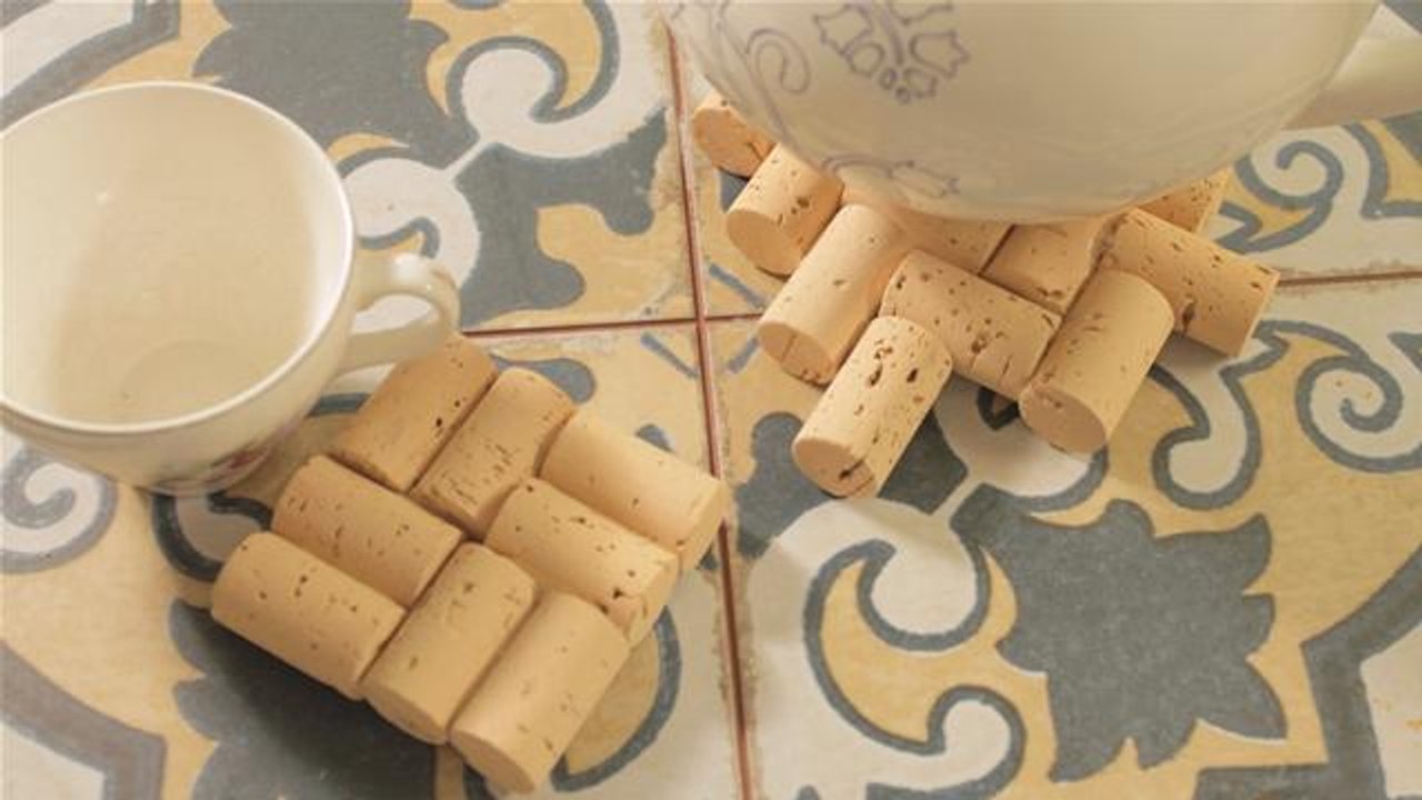 How To Make Cork Coasters