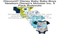 Disney Baby Baby-Boys Newborn Disney's Monster Inc. 5 Pack Bodysuits Review