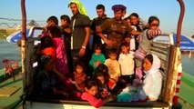 Yazidis refugees flee Islamic State persecutors