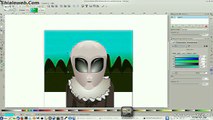 Inkscape Dibujo Caricatura Anime Elaborando Un Avatar Para Facebook En Linux Fedora 20 KDE