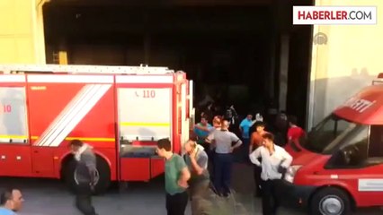 Metal fabrikasında patlama -