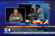 Hoy, habitantes de la franja de Gaza oraron en mezquitas
