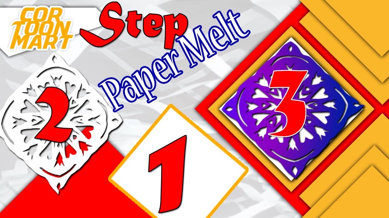 Handmade Paper Cutting Design | How To Make Easy Paper Cutting