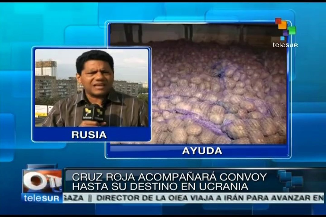 Ucrania inspecciona el convoy humanitario ruso