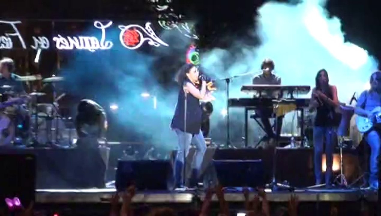 Actuación de Chenoa en las Fiestas Patronales de Leganés 2014