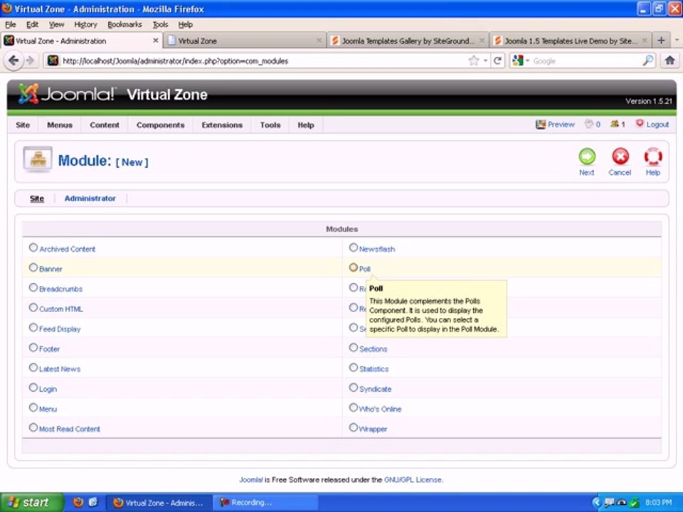 joomla urdu video training lesson - 21