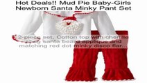 Mud Pie Baby-Girls Newborn Santa Minky Pant Set Review