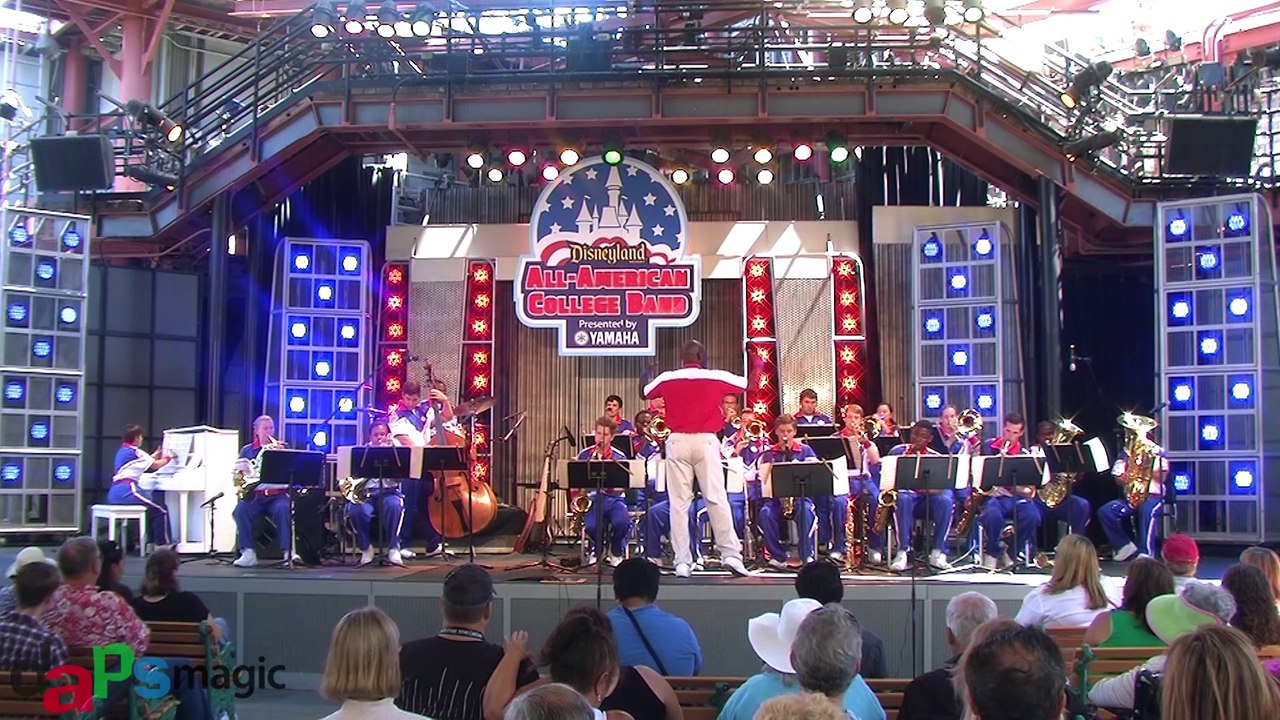 Disney Music Medley - 2014 Disneyland All-American College Band Last Day