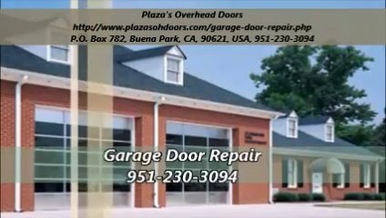 下载视频: Plaza's Overhead Doors : Garage Door Repair