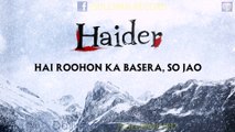Aao Na [Full Song with Lyrics] - Haider [2014] FT. Shahid Kapoor - Shraddha Kapoor [FULL HD] - (SULEMAN - RECORD)