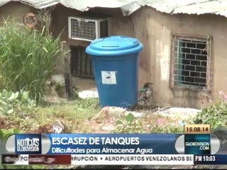 Zulianos viven un viacrucis para conseguir tanques de agua