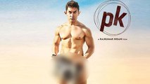 Aamir Khan Not Holding A Radio In Second P.K. Poster | FULL NUDE
