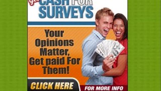 get cash for surveys,Get Cash For Surveys Legitimate Review