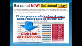 How To Get Cash For Surveys And Make Money Online Surveys Review