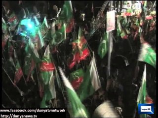 Dunya news- Imran Khan left his workers on road, Khwaja Asif