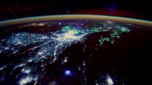 Timelapse de la terre depuis une station spatiale