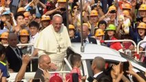 Watch Pope Francis pose for selfie in South Korea