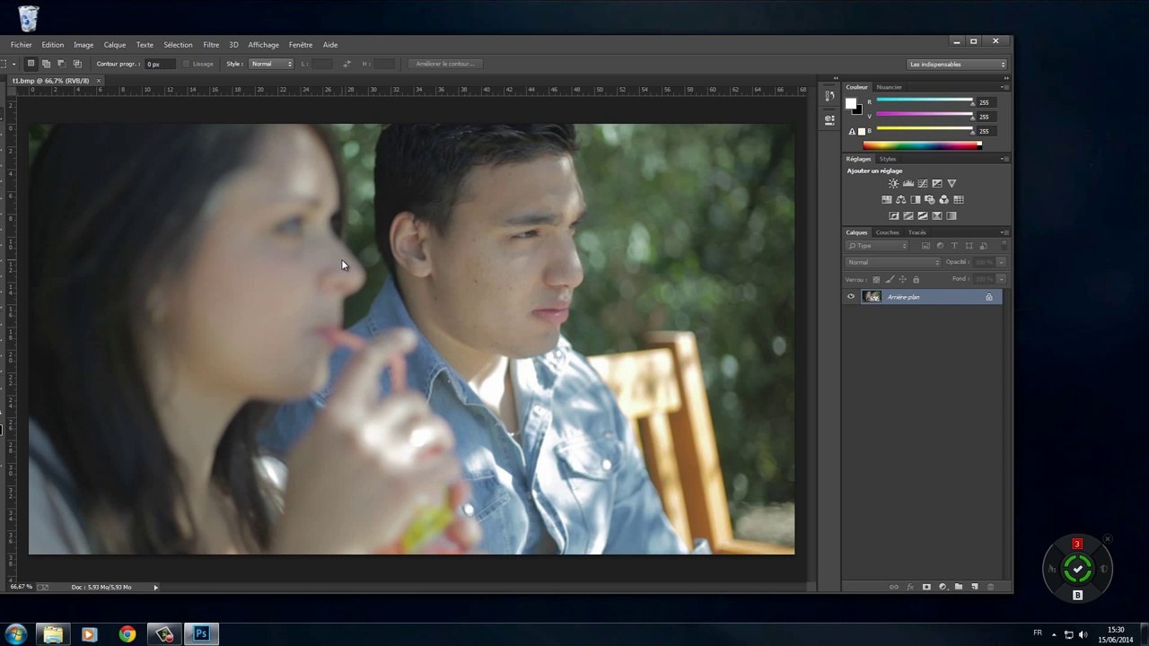 Tutoriel - Ouverture du diaphragme