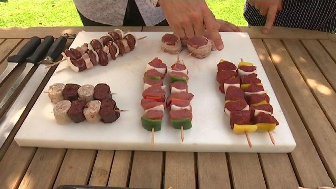 Saveurs d'été: spécial brochettes