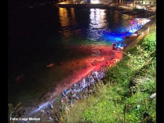 Ferragosto a Capri:  Grande festa in spiaggia "Le note del mare 2014" le foto