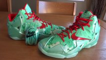 Cheap Lebron James Shoes Free Shipping,Nike LeBron 11 Christmas Detailed Reveiw