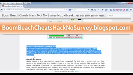 Boom Beach Hack Android For Jailbreal