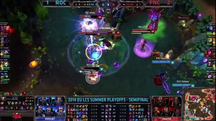 Coup de génie des Fnatic - League of legends