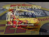 watch nascar Pure Michigan 400 racers cartoon online