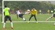 Radamel Falcao scores brilliant scissors kick at Monaco Training