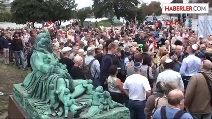 Kopenhag'da İsrail'e Destek Yürüyüşü Düzenlendi