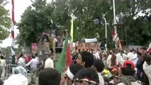 azadi march k karkun or inqilab k karkun or media b aabpara chowk islamabad part  (2)