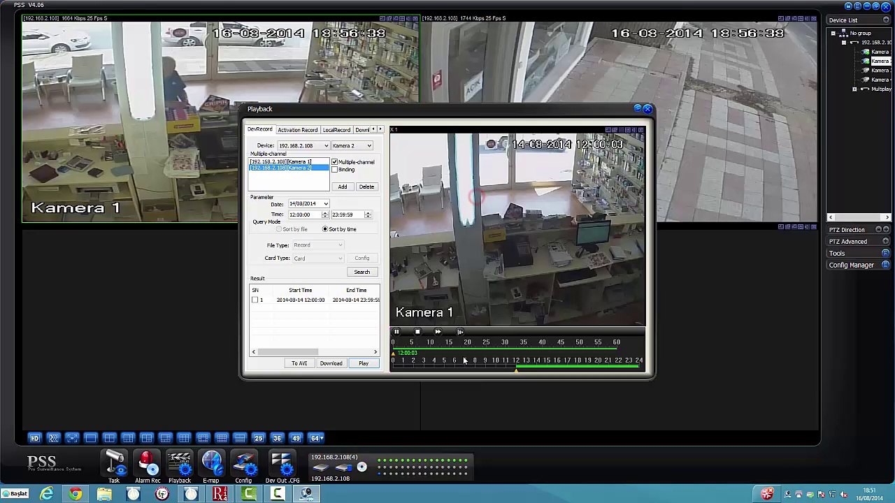 Dvr Güvenlik Kamerası PPS Ayarlama