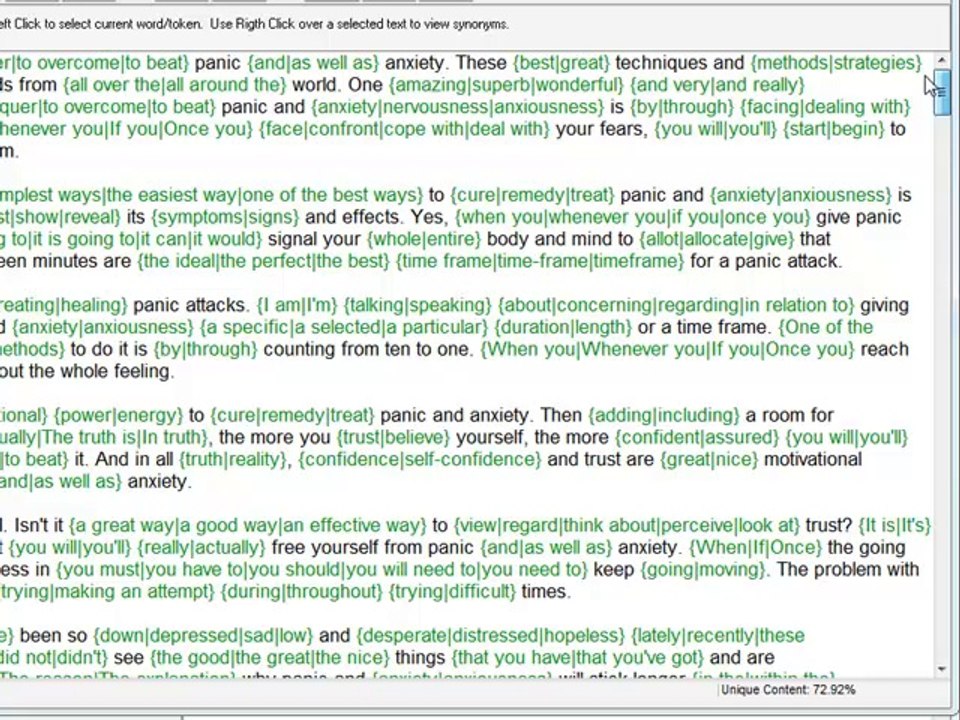 Super Article Spinner Review