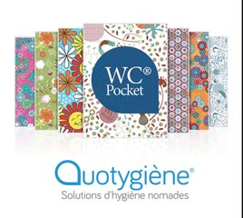 Quotygiène présente WC Pocket la protection contre les germes des WC publics vidéo HD