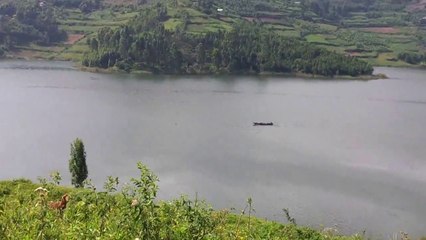 West Uganda Tour - At Lake Bunyonyi Near Kabale