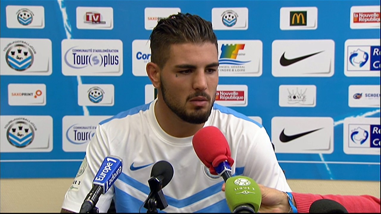 Conférence de presse Tours FC - Valenciennes FC (1-0) : Olivier PANTALONI (TOURS) - Bernard  CASONI (VAFC) - 2014/2015