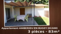 A vendre - Appartement - AMBERIEU EN BUGEY (01500) - 3 pièces - 83m²