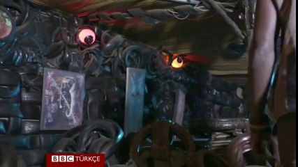 Lastikleri sanata dönüştüren adam