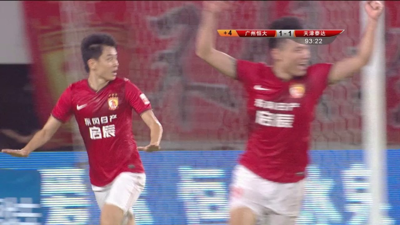 CSL: Lippi-Truppe jubelt ganz spät