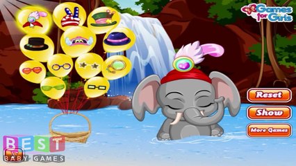 ღ Pet Stars Funny Elephant TV Show - Baby Game for Kids