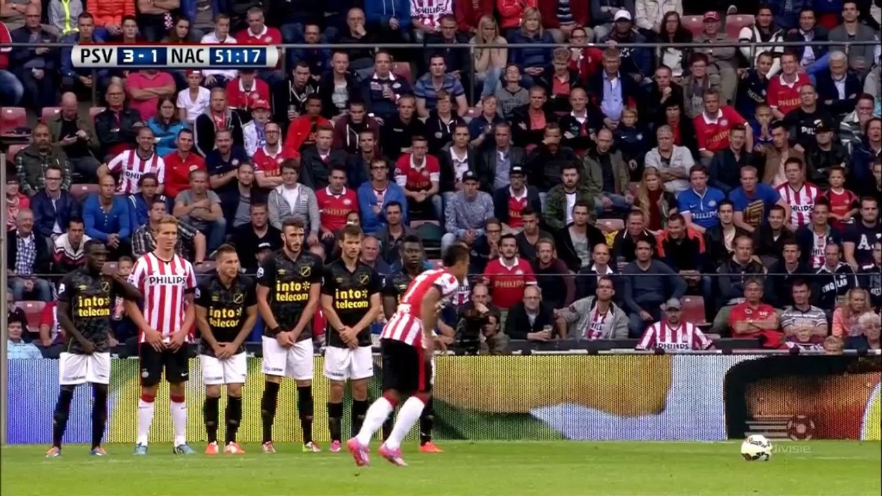 Memphis Depay, ein wahrer Freistoßexperte