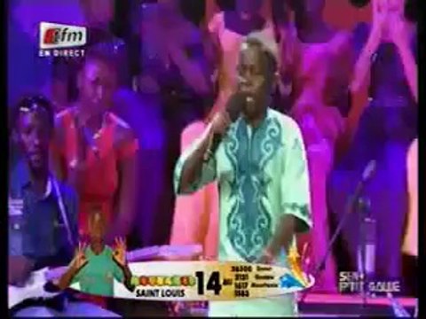 Sen P’tit Gallé le candidat non voyant Baye Assane M baye chauffe la salle