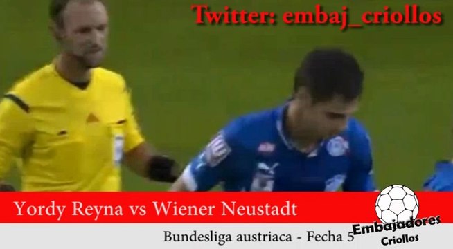Highlights de Yordy Reyna vs Wiener Neustadt