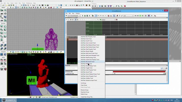 34 Unreal SDK - анимация материала