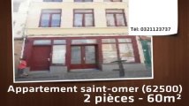 A louer - appartement - saint-omer (62500) - 2 pièces - 60m²