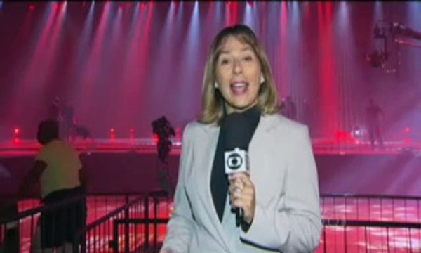 TV Globo 2014-08-16 Jornal Nacional com Paula Fernandes Criança Esperança